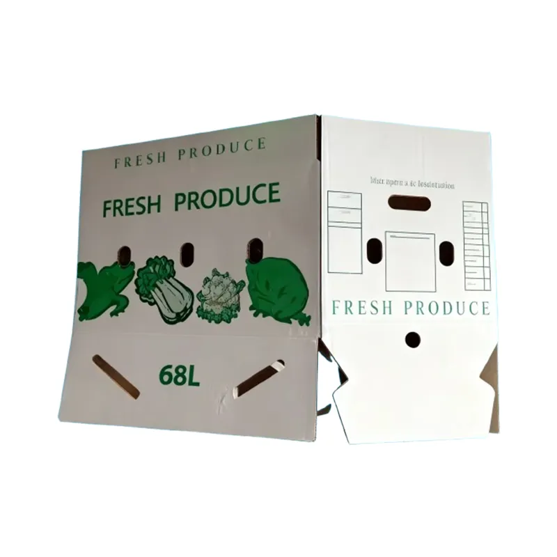 Κυματοειδές κουτί από ανακυκλώσιμο κερί